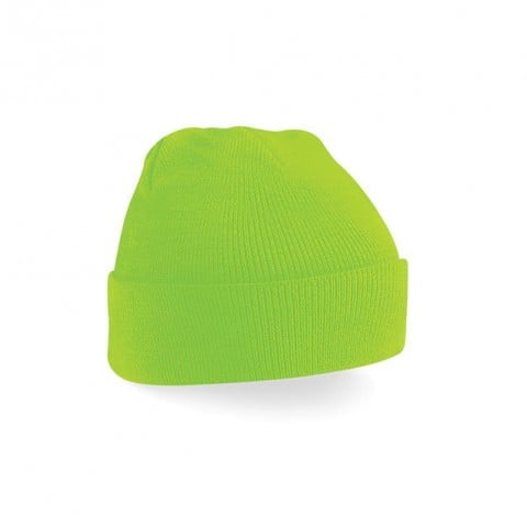Fluorescent Green - Wintermütze Original Cuffed