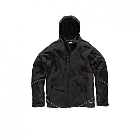 Black - Two Tone Softshell Jacket