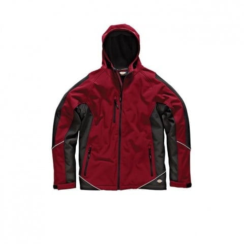 Red - Two Tone Softshell Jacket