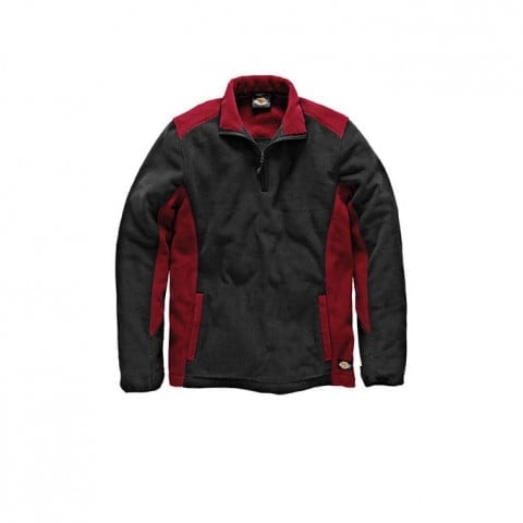 Black/Red - Two Tone Micro Fleece