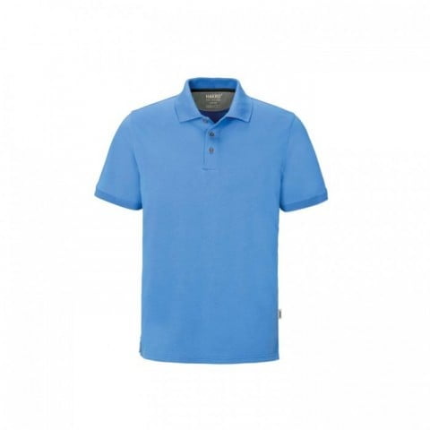 Malibu Blue - Męska koszulka polo Cotton Tec 814