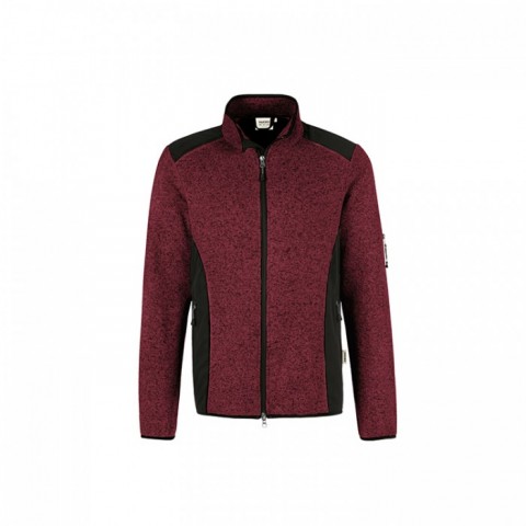 Mottled Burgundy - Męska bluza polarowa Dawson 836