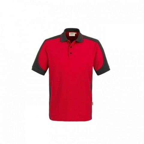 Red - Męska koszulka polo Performance Contrast 839