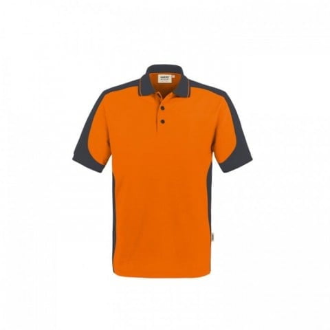 Orange - Męska koszulka polo Performance Contrast 839