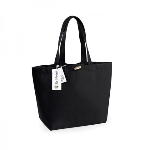 Black - EarthAware™ Organic Marina Bag