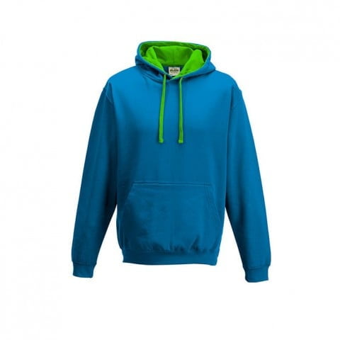 Sapphire Blue/Lime Blue - Bluza z kapturem Varsity Hoodie