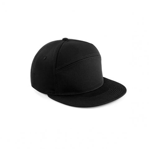 schwarz snapback pitcher B670 beechfield