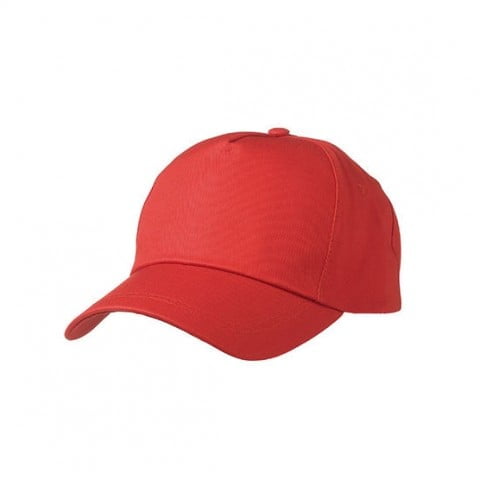 jasnoczerwona czapka reklamowa