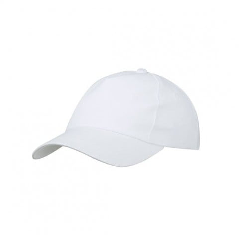 biała czapka reklamowa