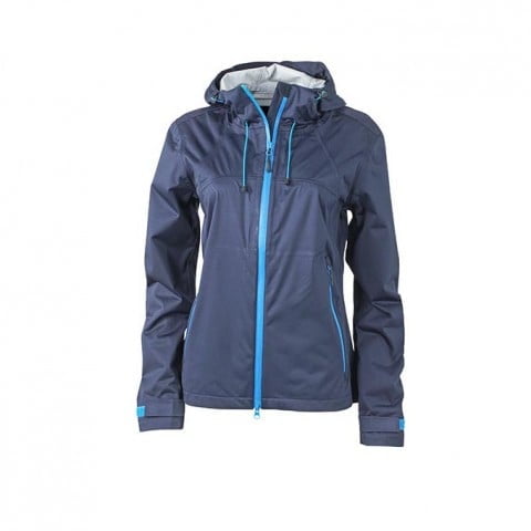 Navy - Damska kurtka softshell Outdoor