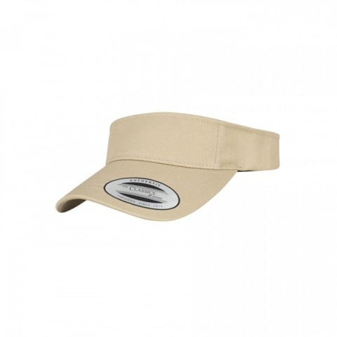 khaki Flexfit 8888 Visor