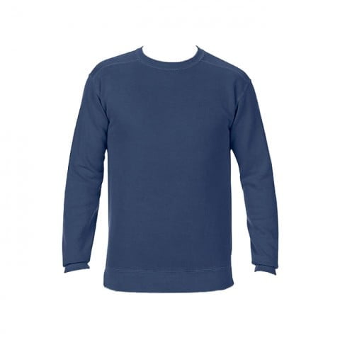 China Blue - Bluza Crewneck Comfort Colors 1566