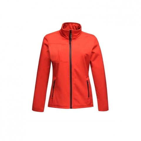 orange jacke mit logo