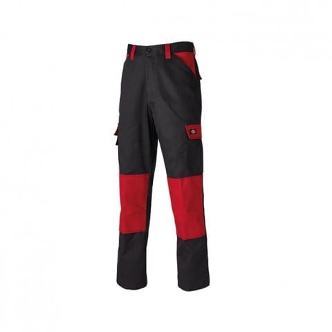Black/Red - Everyday Workwear Trousers