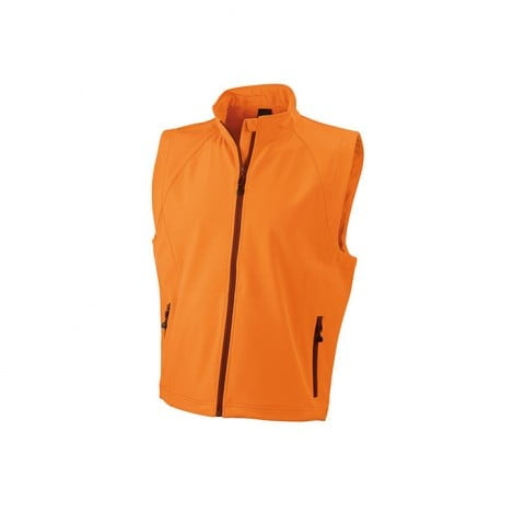 Orange - Męska kamizelka softshell JN1022