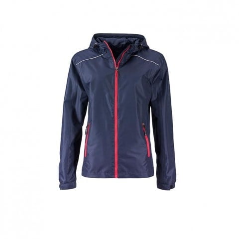 Navy - Ladies` Rain Jacket