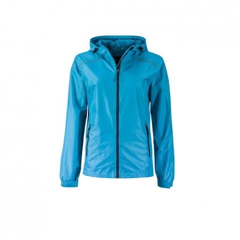 Turquoise - Ladies` Rain Jacket
