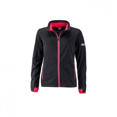 Black - Ladies` Sports Softshell Jacket