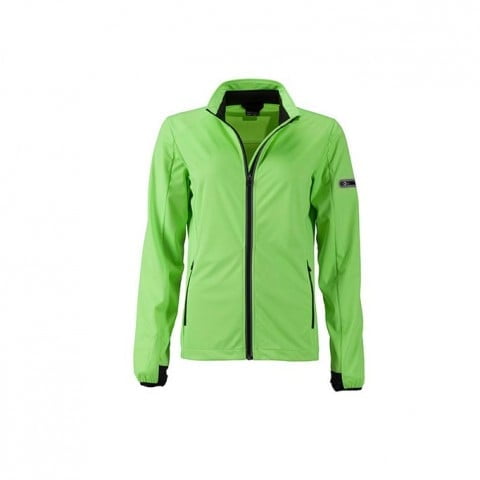 Bright Green - Ladies` Sports Softshell Jacket
