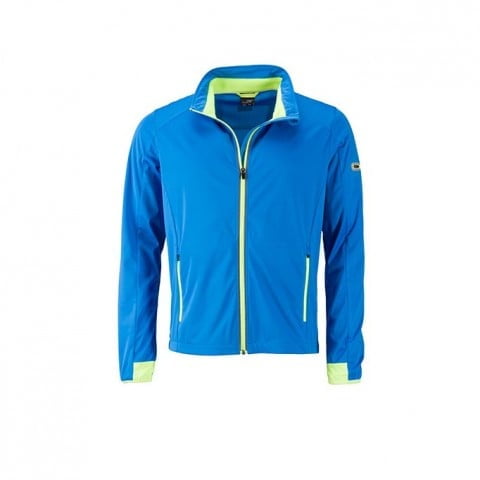 Bright Blue - Men`s Sports Softshell Jacket