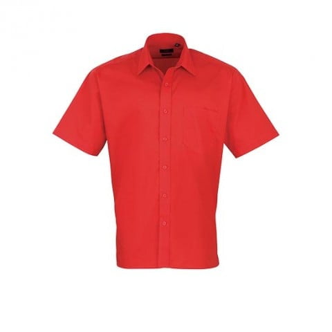 Strawberry Red - Męska koszula Easy-Care