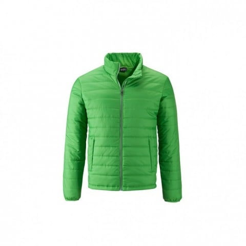 Green - Męska kurtka pikowana JN1120