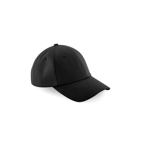 czarna czapka reklamowa z haftem