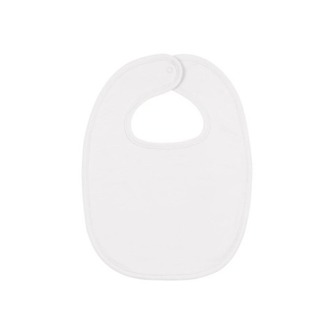 Biały - Baby Bib