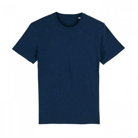 Granatowy melanżowy t-shirt unisex z bawełny organicznej Creator Stanley Stella