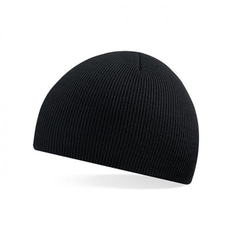 Black - Czapka dzianinowa beanie