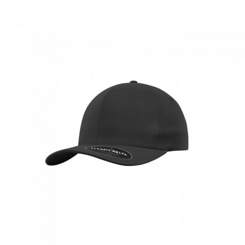 czarna czapka flexfit delta