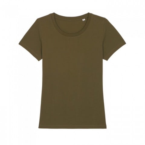 Olwikowy damski t-shirt organic z haftowanym logo firmy Stella Expresser RAVEN
