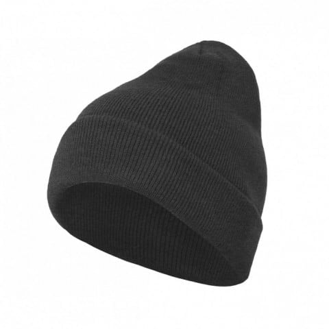 Charcoal - Wintermütze Heavy Knit BY001