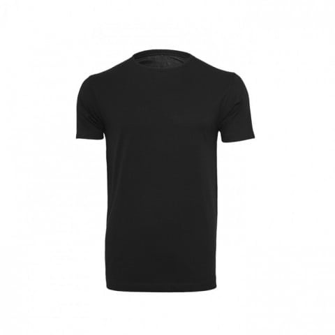 Męska koszulka czarna do własnego logo Build Your Brand BY005