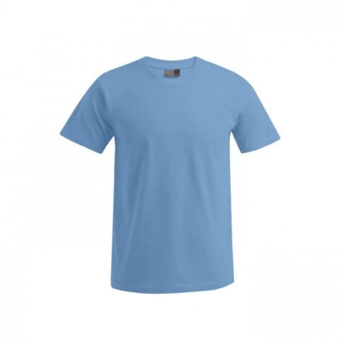 Niebieska koszulka z drukowanym własnym logo Promodoro Premium 3000/3099