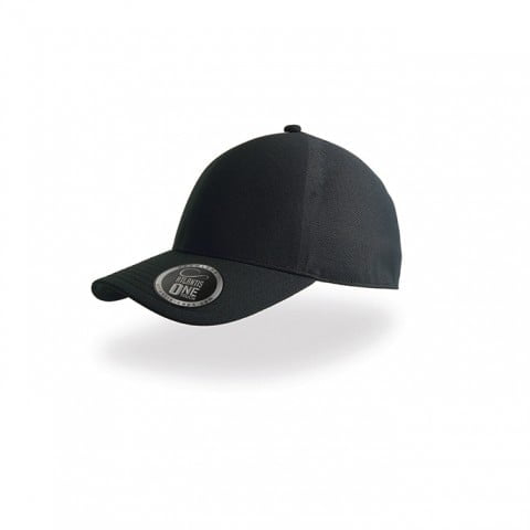 czarna czapka firmowa atlantis