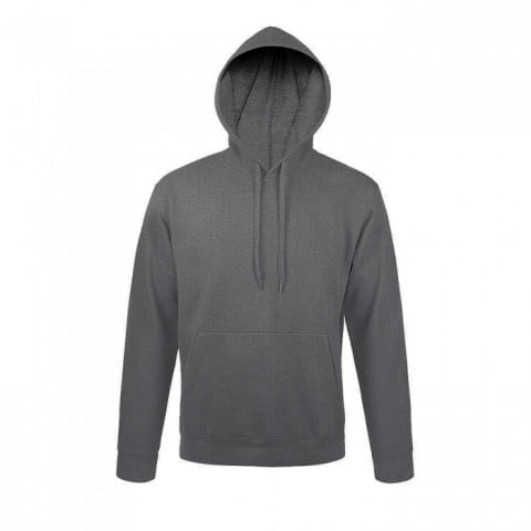 Charcoal Melange - Hoodie Snake