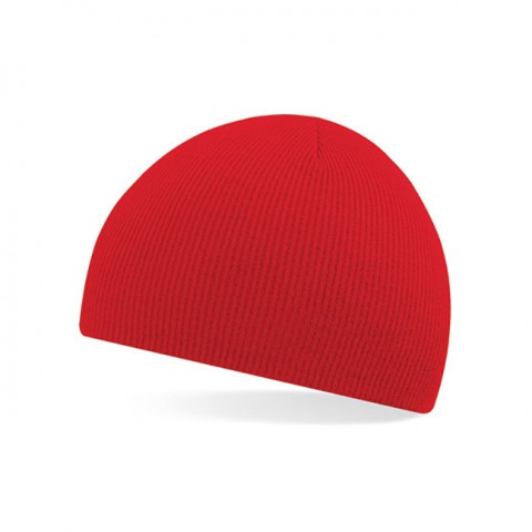 Classic Red - Czapka dzianinowa beanie