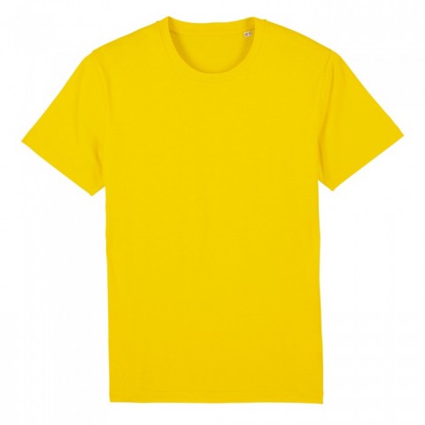 Zółty t-shirt unisex z bawełny organicznej Creator Stanley Stella