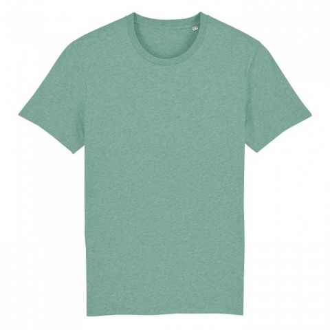 Zielony melanżowy t-shirt unisex z bawełny organicznej Creator Stanley Stella