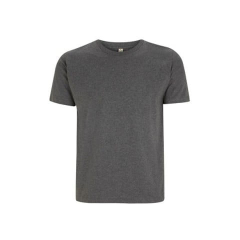 Szary organiczny t-shirt unisex Continental EP01 - własne hafty na koszulkach