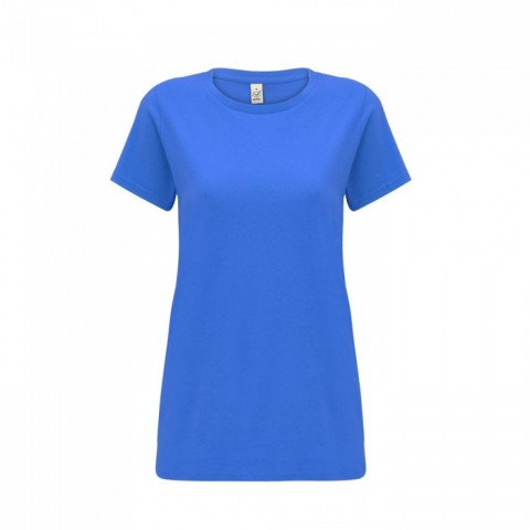 Niebieski klasyczny t-shirt damski Continental EP02