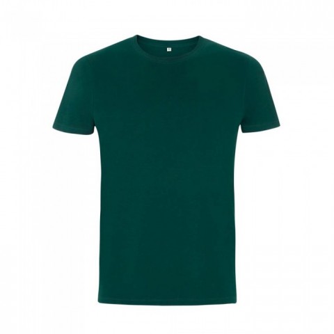 Organiczna koszulka z własnym haftem lub nadrukiem firmowym - t-shirt unisex zielony EP100
