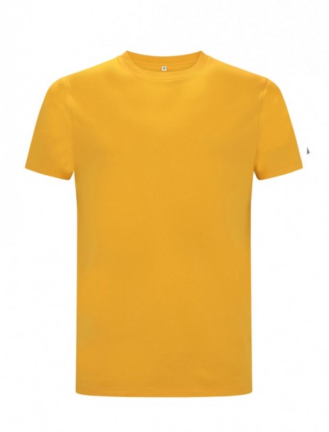 Żółty ekologiczny t-shirt unisex z własnym nadrukiem firmowym Continental Jersey t-shirt EP18