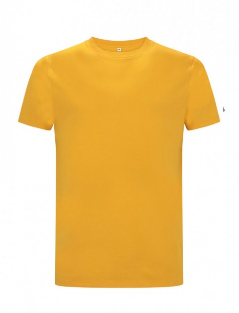 Żółty ekologiczny t-shirt unisex z własnym nadrukiem firmowym Continental Jersey t-shirt EP18
