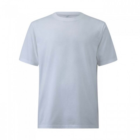 Biały oversizowy t-shirt z własnym haftem lub nadrukiem. T-shirt unisex oversized EP19