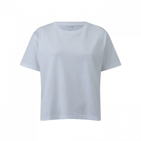 Luźny damski t-shirt o krótszym kroju Continental EP25