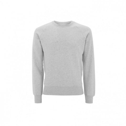 GRYM - Grey Marl - Bluza Unisex Raglan Sweatshirt EP65