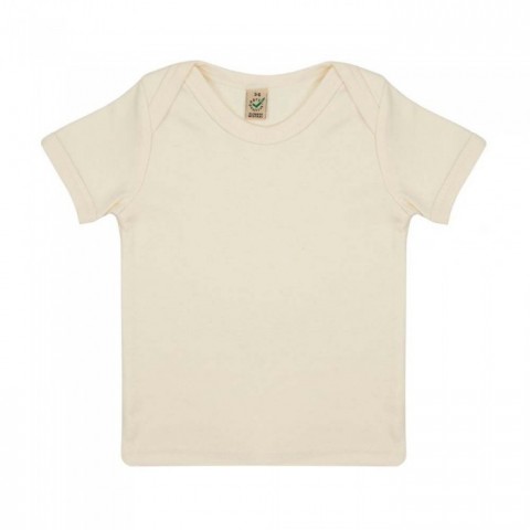 Naturalna koszulka dziecięca z bawełny organicznej GOTS Baby Lap T-shirt EPB01