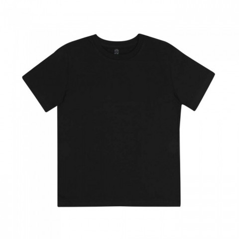 Czarna dziecięca koszulka GOTS Classic Jersey T-shirt EPJ01